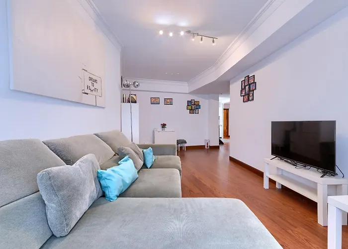 Lägenhet Vivienda Turistica Acogedora En Uribarri Bilbao