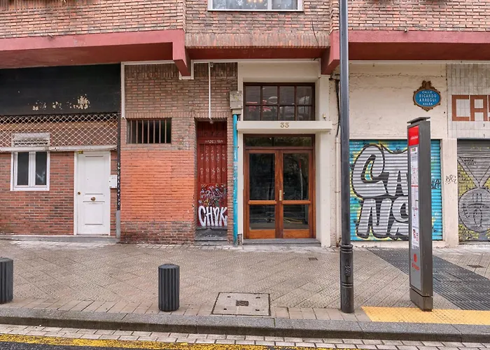 Lägenhet Vivienda Turistica Acogedora En Uribarri Bilbao